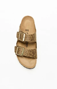 Birkenstock Women's Arizona Sandal Leo Khaki