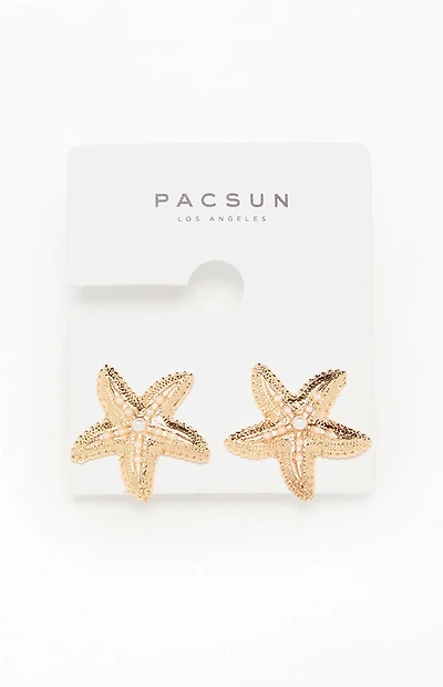 Pacsun Starfish Earrings