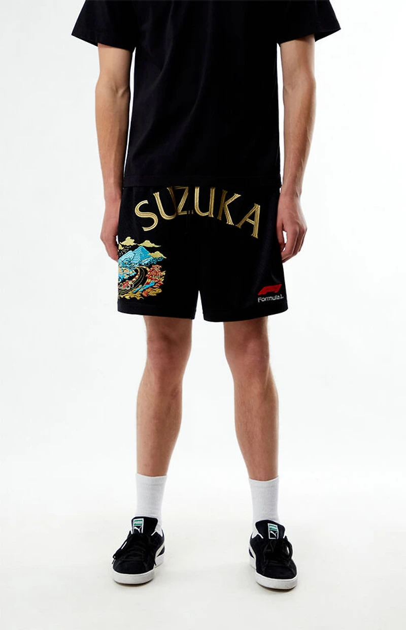 Formula 1 x PacSun Suzuka Japan Touge Mesh Shorts