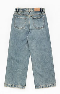 Pacsun Kids Baggy Jeans Light Indigo
