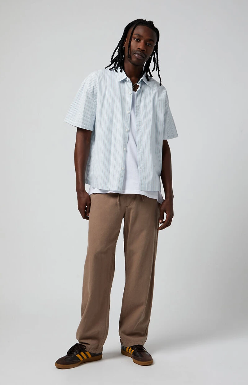 Pacsun Brown Linen Pants