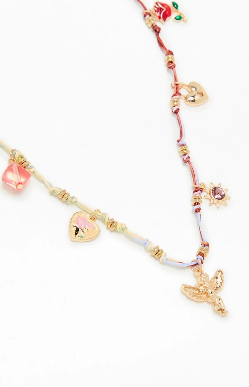 LA Hearts Alani Charm Necklace