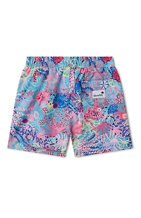 Boardies Kids Coral 5.5" Swim Trunks