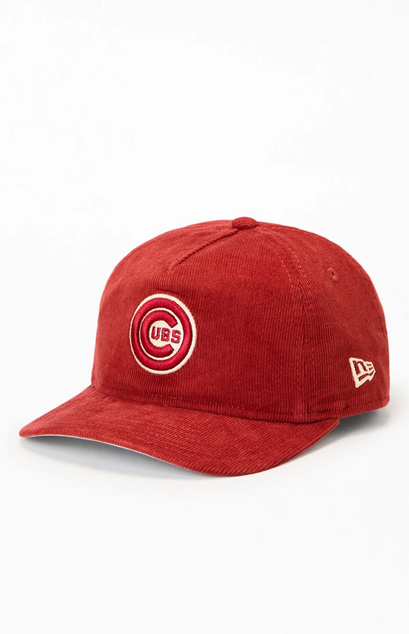 New Era Chicago Cubs Corduroy Golfer Nostalgic Snapback Hat