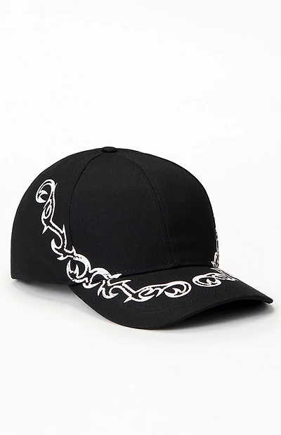 Pacsun Black Ascend Tribal 2 Snapback Hat