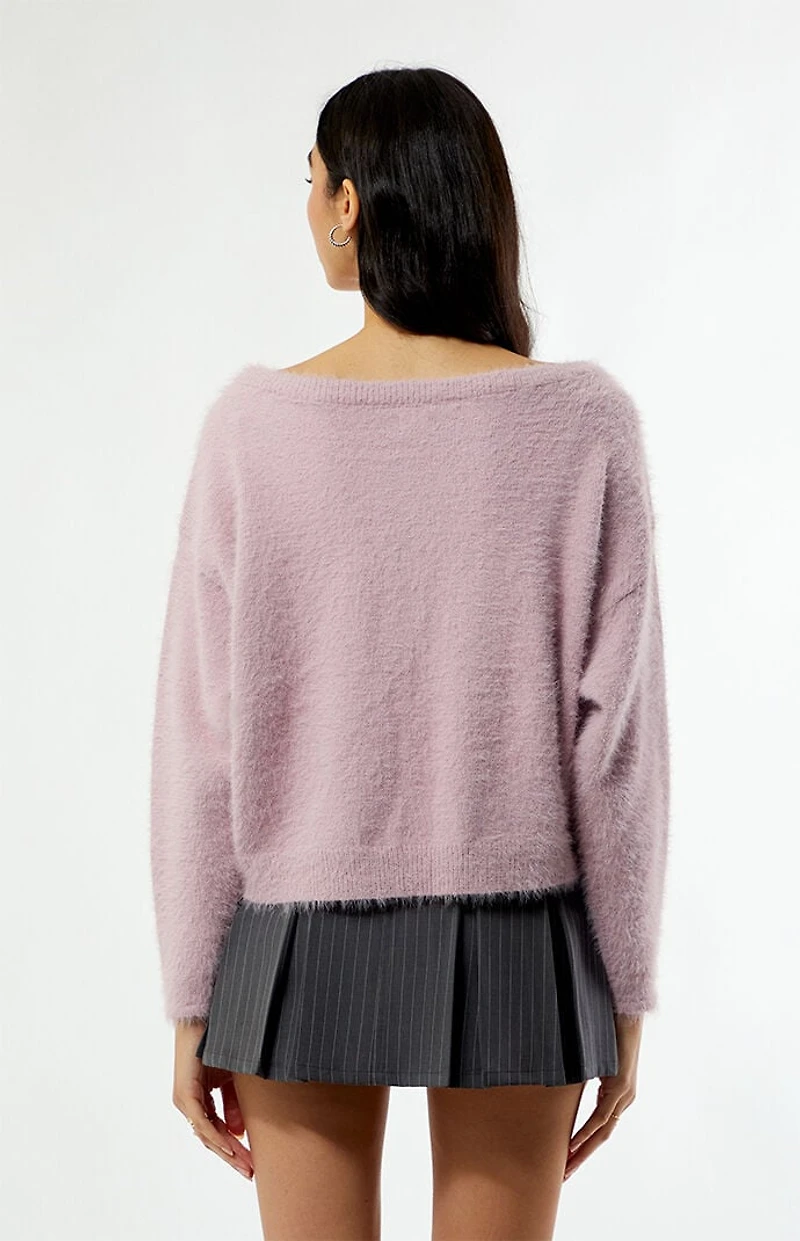 Beverly and Beck Ida Off-The-Shoulder Sweater