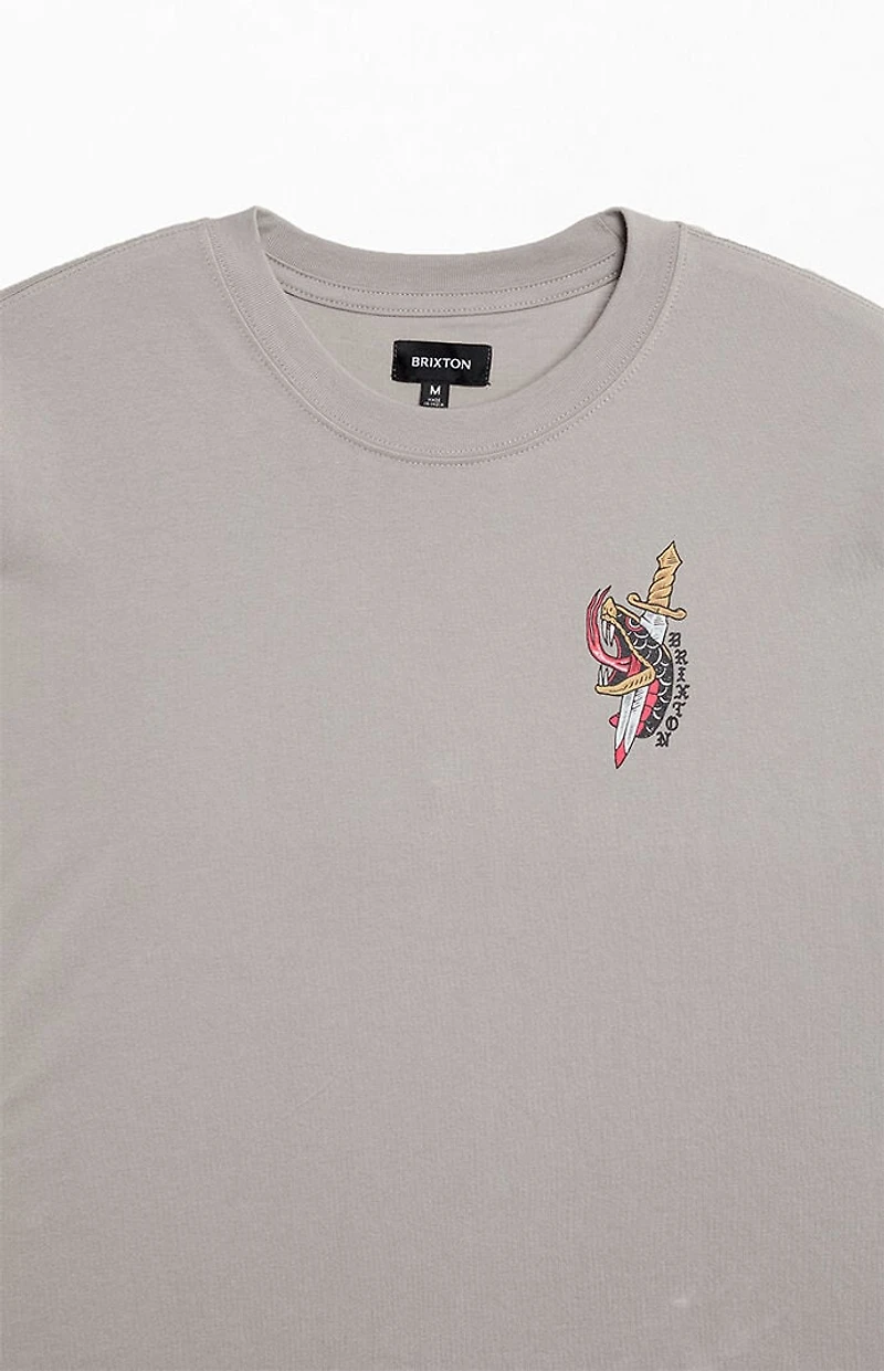 Brixton Sword Boxed Cropped T-Shirt