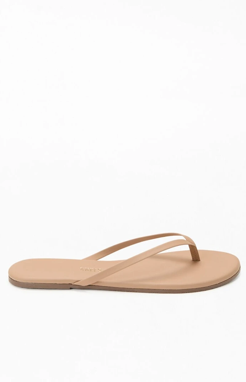 TKEES Women's Beige Foundations Matte Sandals