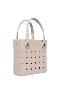 Crocs Cream Small Woven Crossbody Tote Bag