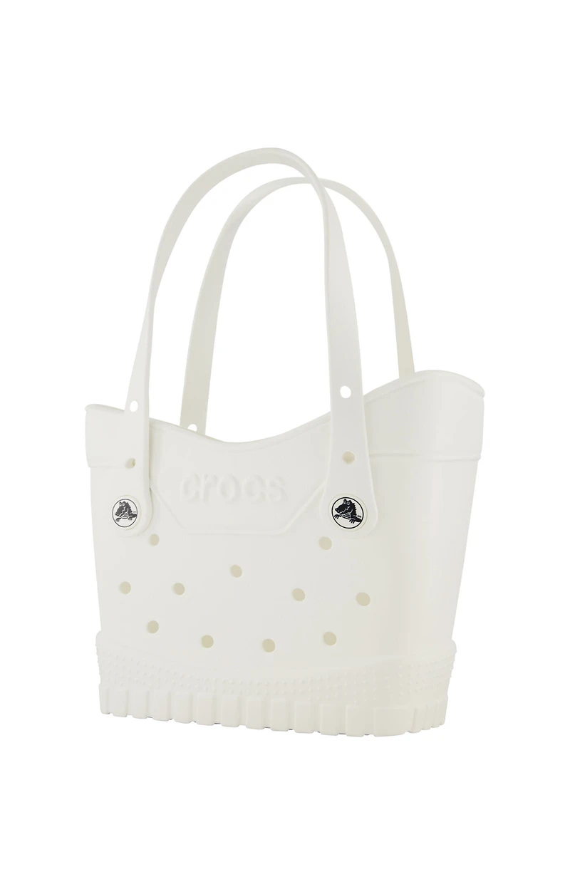 Crocs White Small Classic Tote Bag