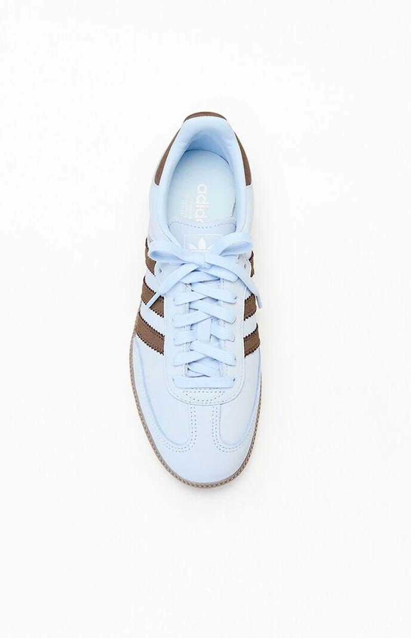 adidas Women's Blue Samba OG Sneakers