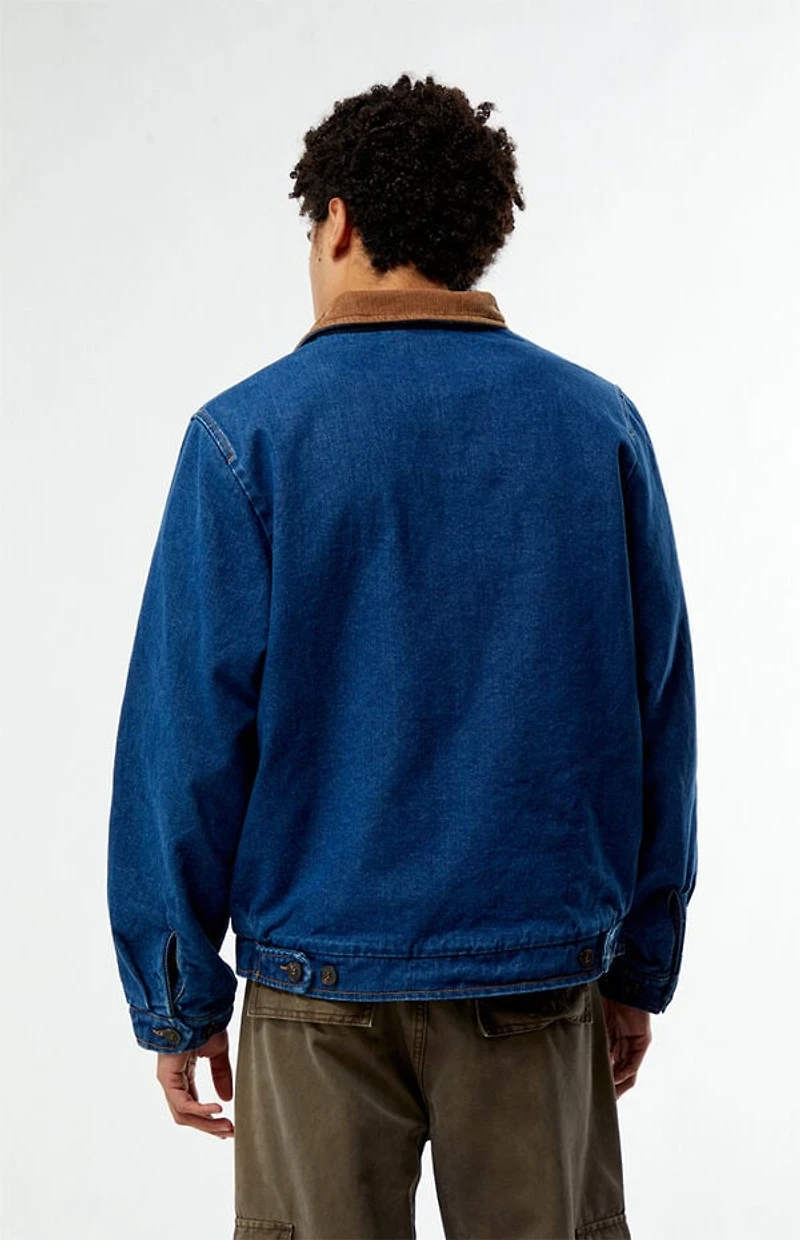 Rhythm Washed Denim James Gas Jacket