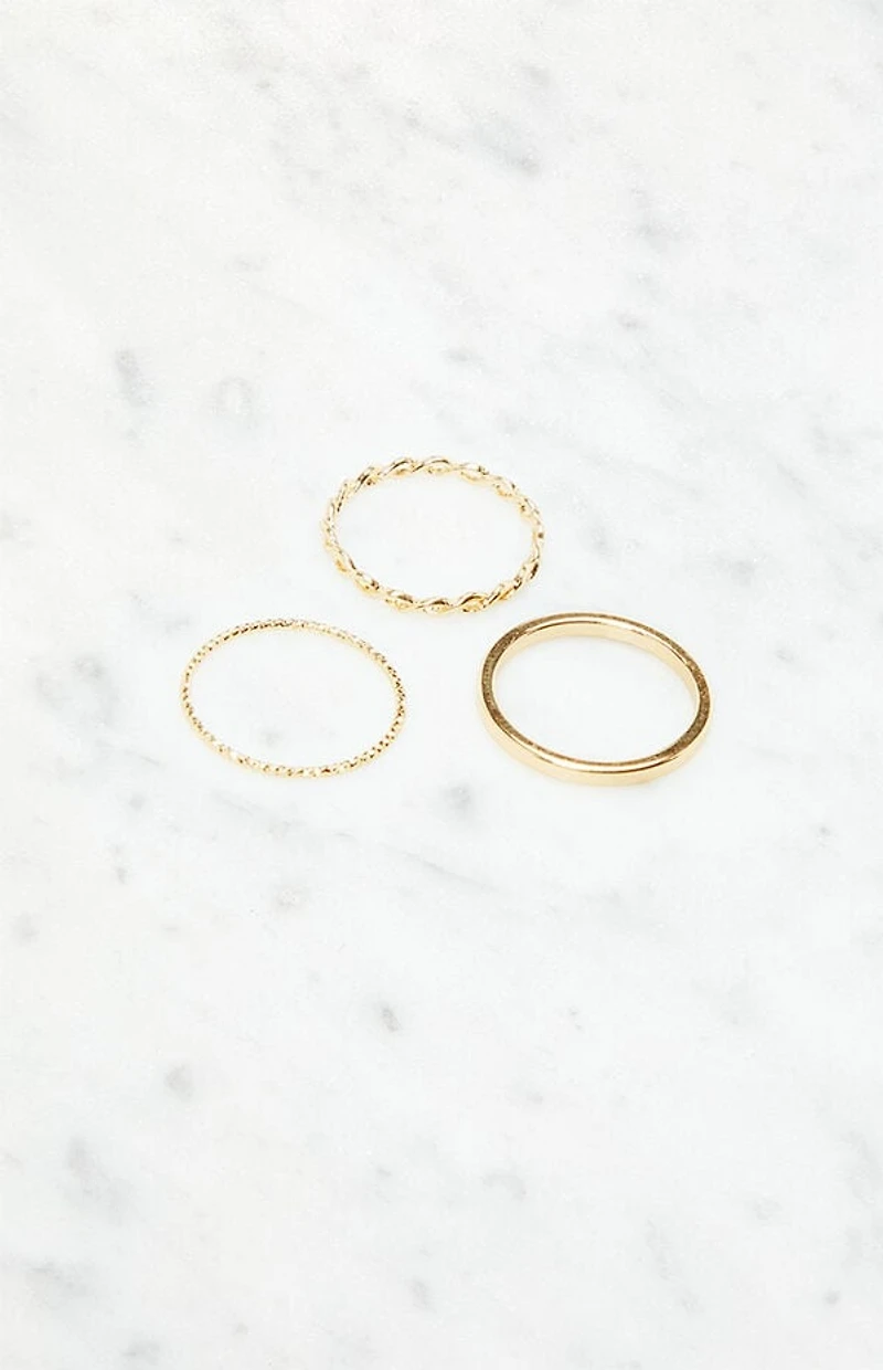 John Galt 3 Pack Rings