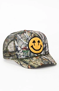 Happy Caps Double Blind Camo Foam Trucker Hat