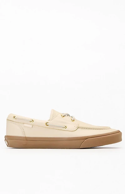 Vans Tan 2-Eyelet Boat Shoes