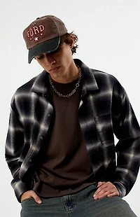 FORD Tri-Star Twill Snapback Hat