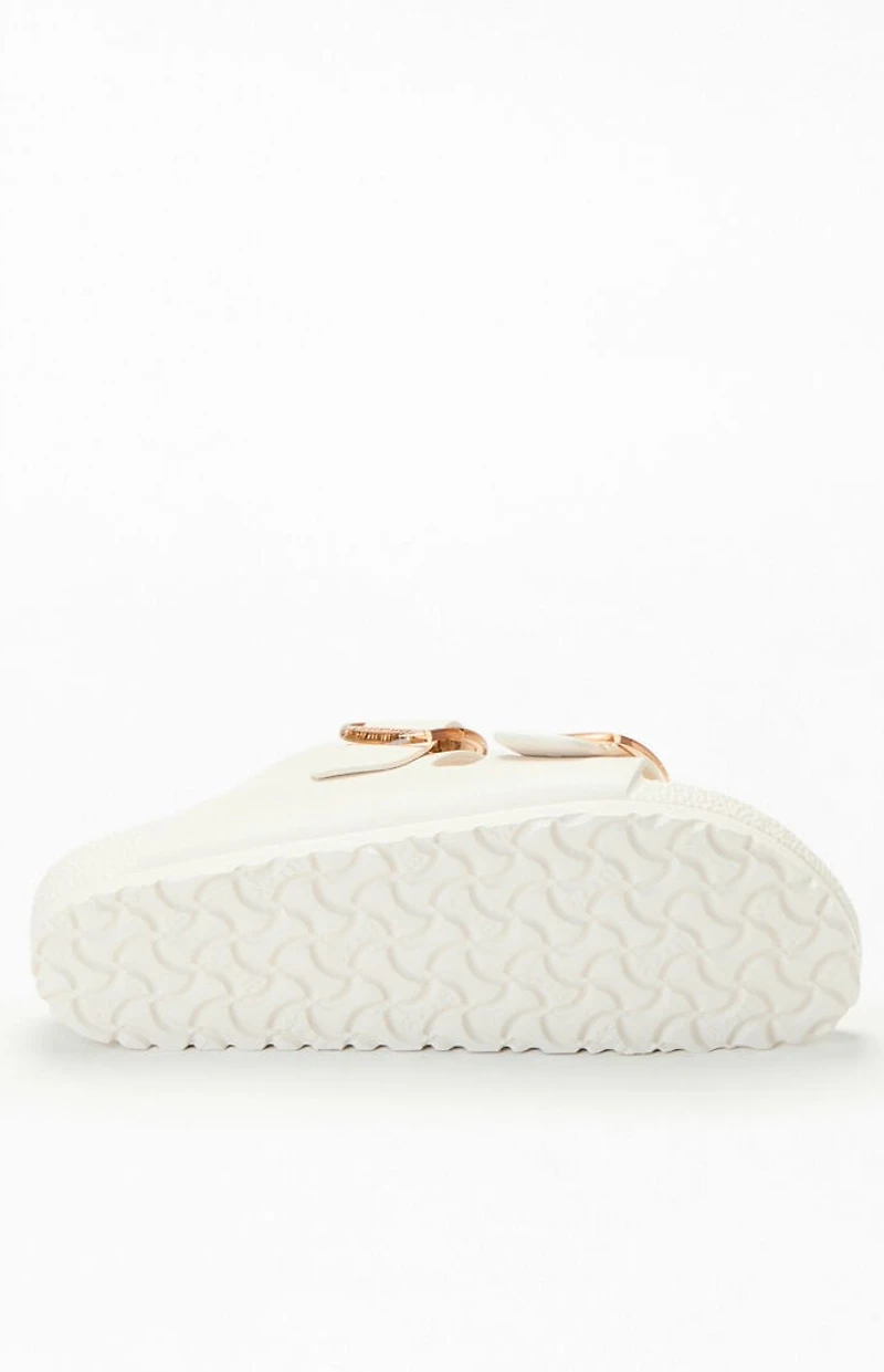 Birkenstock Women's Arizona Big Buckle EVA Sandals Eggshell