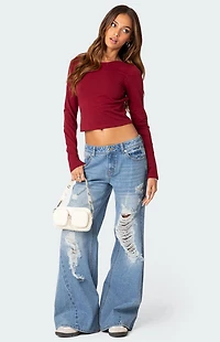 Edikted Haven Open Back Top