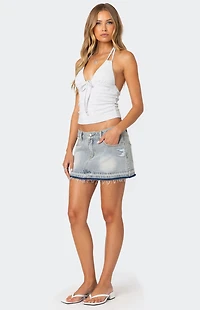 Edikted Lanai Striped Halter Top