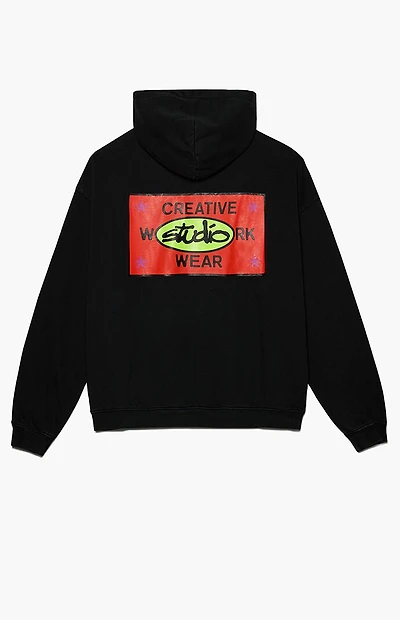 Studio by Supervsn Label Logo Hoodie