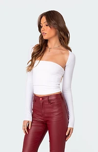 Edikted Two Piece Sora Shrug & Top