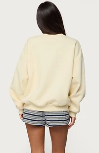 Edikted French Riviera Oversized Sweatshirt