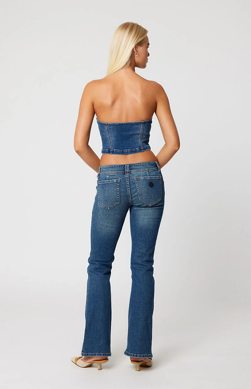 ABRAND Petra Super Low Flare Jeans