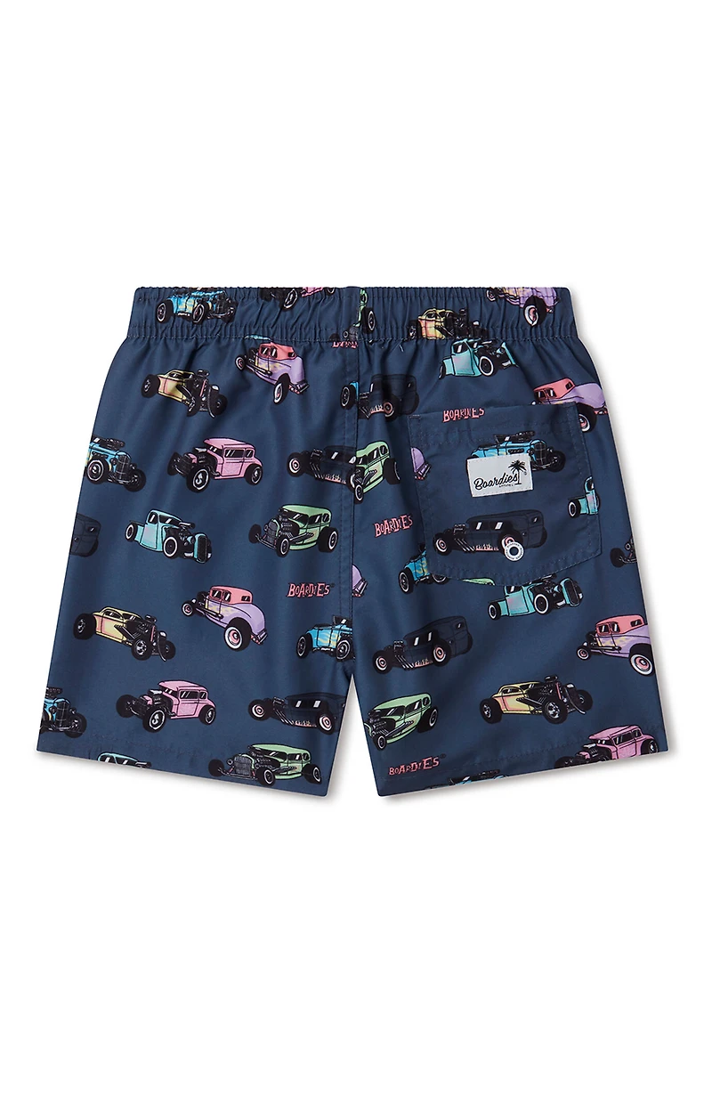 Boardies Kids Hot Rods 5.5" Swim Trunks