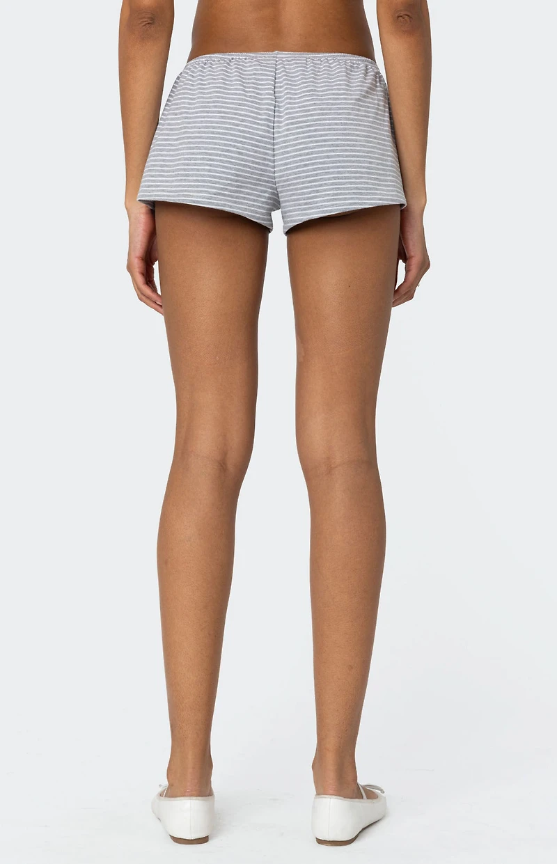 Edikted Astor Striped Shorts