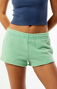 Pacsun Ultra Soft Fleece Core Hibiscus Mini Sweat Shorts