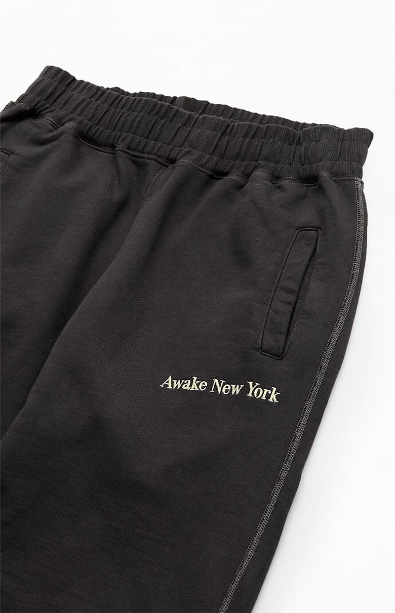 Awake NY Pigment Dyed Embroidered Sweatpants