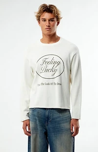 Pacsun Feeling Lucky Crew Neck Sweater