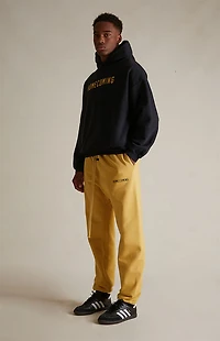 Fear of God ESSENTIALS Black Heavy Fleece Hoodie