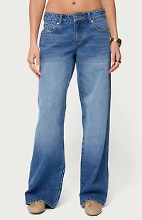 Edikted Lauryn Low Rise Baggy Jeans