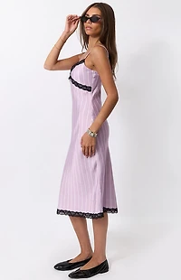 WEWOREWHAT Cami Slip Midi Dress
