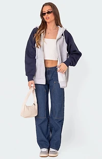 Edikted Oslo Zip Up Hoodie
