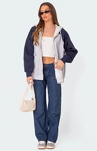 Edikted Oslo Zip Up Hoodie