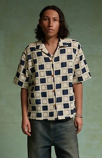 FIELD OF STUDY by Pacsun Checkered Yucca Camp Shirt