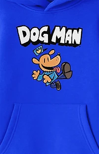 Kids Dog Man Character Logo Hoodie