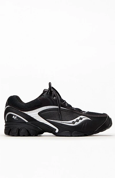 Saucony Black & Silver Progrid V2 Shoes