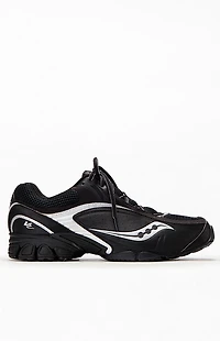 Saucony Black & Silver Progrid V2 Shoes