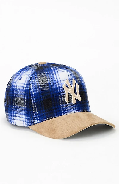 Mitchell & Ness MLB Plaid NY Yankees World Series Pro Snapback Hat