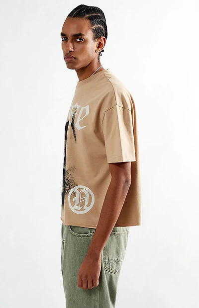 Pacsun Noise Cropped T-Shirt