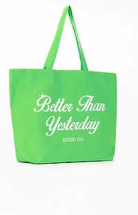 THE GOOD COMPANY Motto Tote Bag
