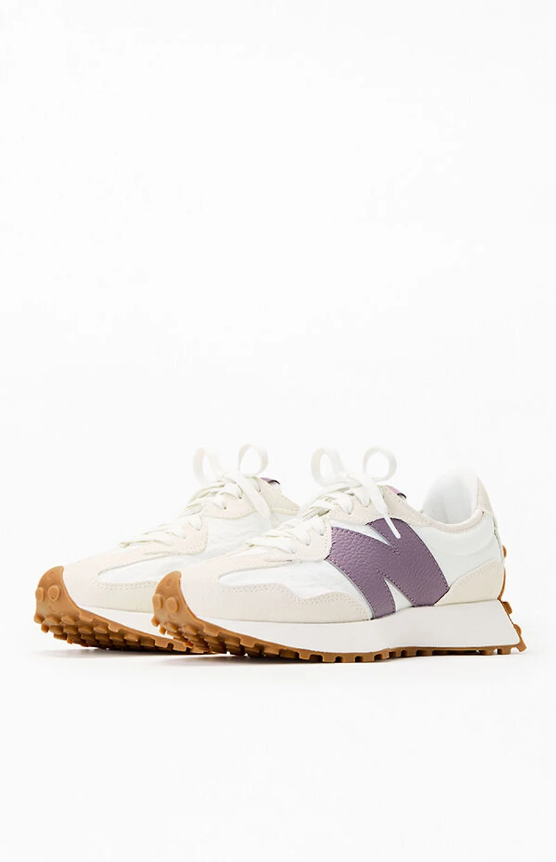 New Balance Women's Purple 327 Sneakers