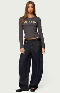 Edikted Essential Ribbed T-Shirt