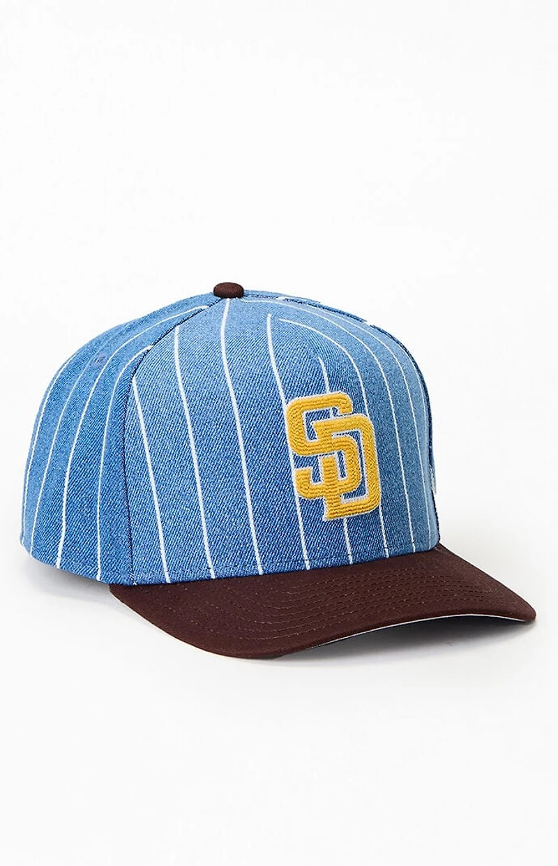 New Era San Diego Padres Pinstripe Fitted Hat