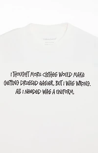 Uniform Journal All I Needed Was A T-Shirt