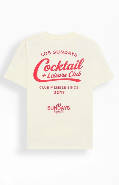 Los Sundays The Cocktail And Leisure Club T-Shirt