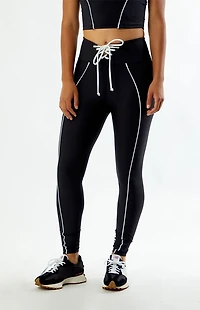 YEAR OF OURS Active Field Lace-Up Leggings